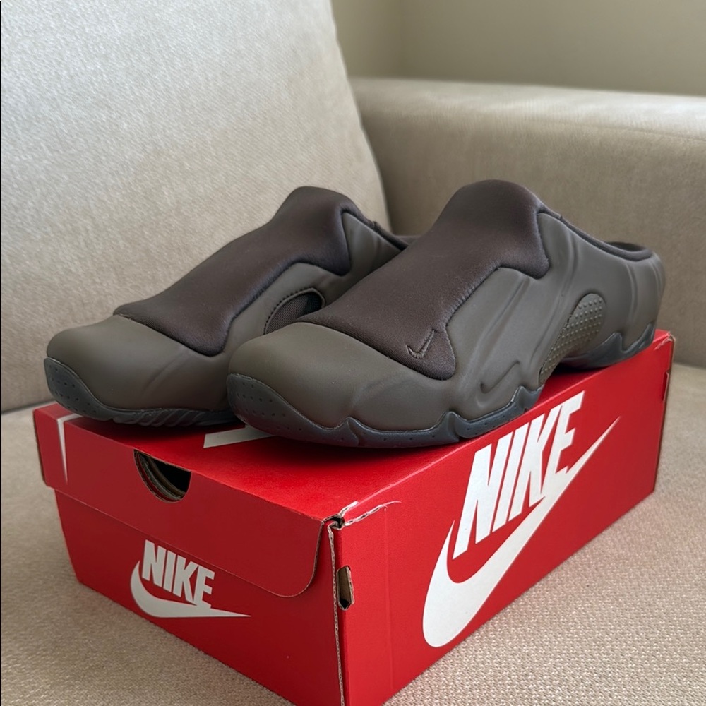 Nike Brown Slip-On Shoes